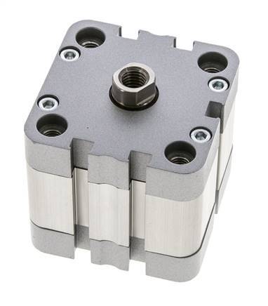 ISO 21287 Compact Double Acting Cylinder 50-15mm - Magnetic