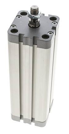 ISO 21287 Compact Double Acting Cylinder 50-150mm - Magnetic - Male Rod