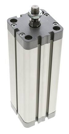 ISO 21287 Compact Double Acting Cylinder 50-150mm - Magnetic - Male Rod