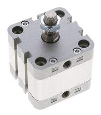 ISO 21287 Compact Double Acting Cylinder 50-15mm - Magnetic - Male Rod
