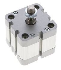 ISO 21287 Compact Double Acting Cylinder 50-15mm - Magnetic - Male Rod