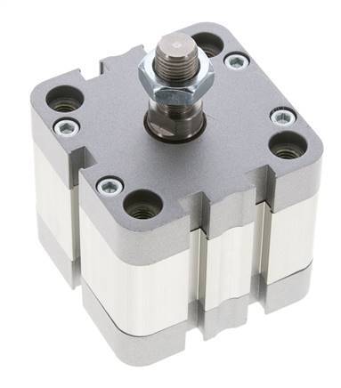 ISO 21287 Compact Double Acting Cylinder 50-15mm - Magnetic - Male Rod