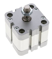 ISO 21287 Compact Double Acting Cylinder 50-15mm - Magnetic - Male Rod