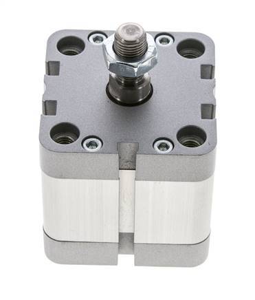 ISO 21287 Compact Double Acting Cylinder 50-20mm - Magnetic - Male Rod
