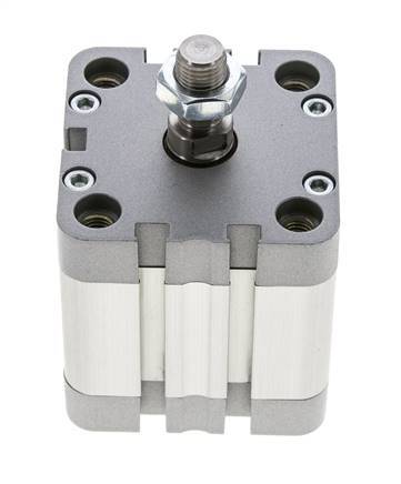ISO 21287 Compact Double Acting Cylinder 50-25mm - Magnetic - Male Rod