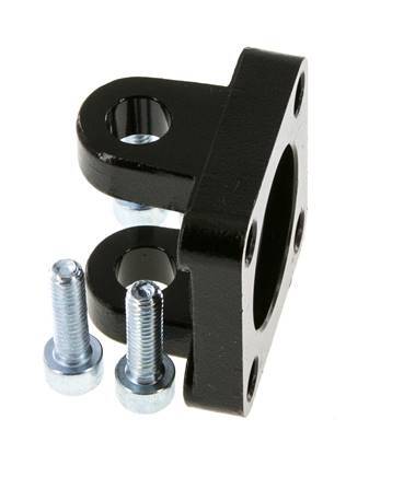 Clevis Female 32 mm ISO 15552 ISO 21287 Burnished steel