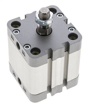 ISO 21287 Compact Double Acting Cylinder 50-30mm - Magnetic - Male Rod