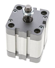 ISO 21287 Compact Double Acting Cylinder 50-30mm - Magnetic - Male Rod