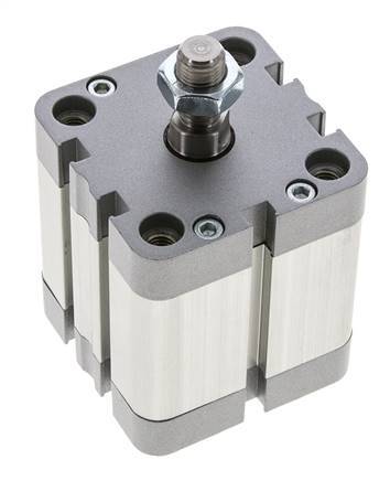 ISO 21287 Compact Double Acting Cylinder 50-30mm - Magnetic - Male Rod