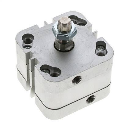 ISO 21287 Compact Double Acting Cylinder 50-5mm - Magnetic - Male Rod