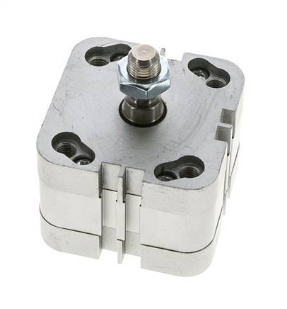 ISO 21287 Compact Double Acting Cylinder 50-5mm - Magnetic - Male Rod