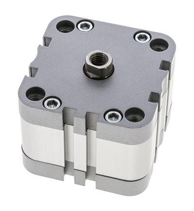 ISO 21287 Compact Double Acting Cylinder 63-10mm - Magnetic