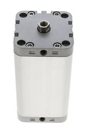 ISO 21287 Compact Double Acting Cylinder 63-100mm - Magnetic