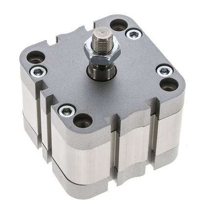 ISO 21287 Compact Double Acting Cylinder 63-10mm - Magnetic - Male Rod