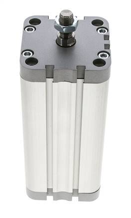 ISO 21287 Compact Double Acting Cylinder 63-125mm - Magnetic - Male Rod