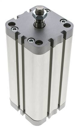ISO 21287 Compact Double Acting Cylinder 63-125mm - Magnetic - Male Rod