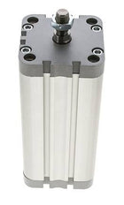 ISO 21287 Compact Double Acting Cylinder 63-125mm - Magnetic - Male Rod