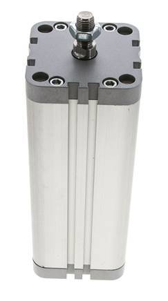 ISO 21287 Compact Double Acting Cylinder 63-15mm - Magnetic - Male Rod