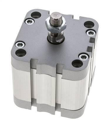 ISO 21287 Compact Double Acting Cylinder 63-25mm - Magnetic - Male Rod