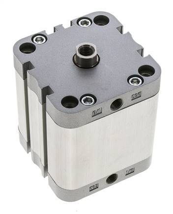 ISO 21287 Compact Double Acting Cylinder 63-40mm - Magnetic