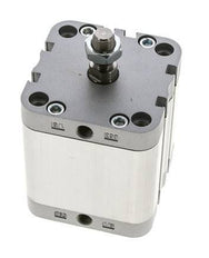 ISO 21287 Compact Double Acting Cylinder 63-40mm - Magnetic - Male Rod