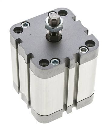 ISO 21287 Compact Double Acting Cylinder 63-40mm - Magnetic - Male Rod