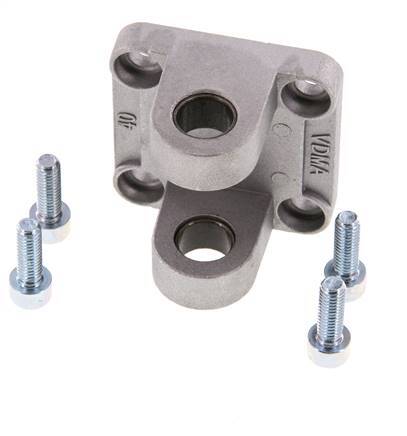 Clevis Female 40 mm ISO 15552 ISO 21287 Aluminium