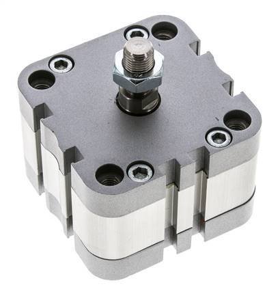 ISO 21287 Compact Double Acting Cylinder 63-5mm - Magnetic - Male Rod