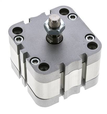 ISO 21287 Compact Double Acting Cylinder 63-5mm - Magnetic - Male Rod