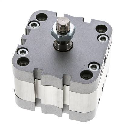 ISO 21287 Compact Double Acting Cylinder 63-5mm - Magnetic - Male Rod