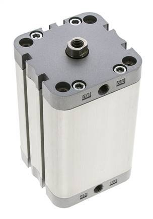 ISO 21287 Compact Double Acting Cylinder 63-80mm - Magnetic