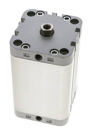 ISO 21287 Compact Double Acting Cylinder 63-80mm - Magnetic