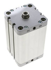 ISO 21287 Compact Double Acting Cylinder 80-100mm - Magnetic