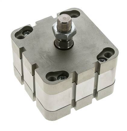 ISO 21287 Compact Double Acting Cylinder 80-10mm - Magnetic - Male Rod
