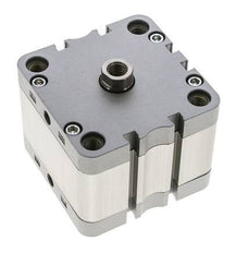 ISO 21287 Compact Double Acting Cylinder 80-20mm - Magnetic