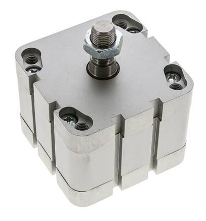 ISO 21287 Compact Double Acting Cylinder 80-20mm - Magnetic - Male Rod