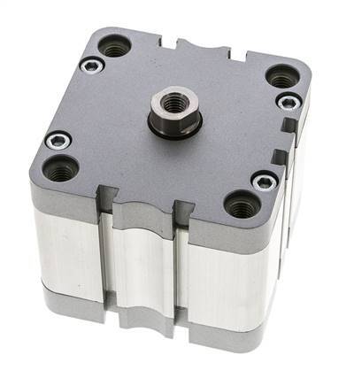 ISO 21287 Compact Double Acting Cylinder 80-25mm - Magnetic