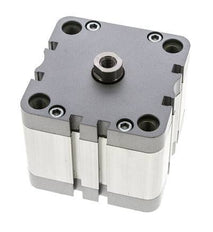 ISO 21287 Compact Double Acting Cylinder 80-25mm - Magnetic
