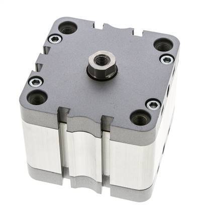 ISO 21287 Compact Double Acting Cylinder 80-25mm - Magnetic