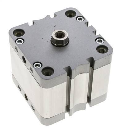 ISO 21287 Compact Double Acting Cylinder 80-30mm - Magnetic