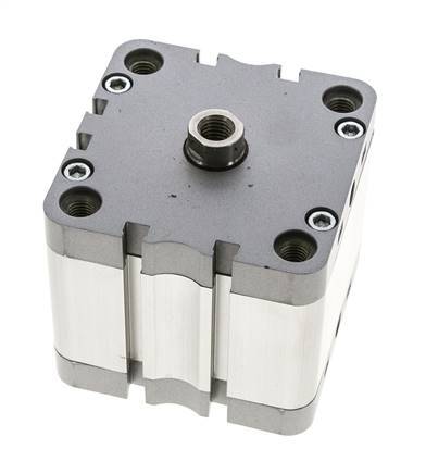 ISO 21287 Compact Double Acting Cylinder 80-30mm - Magnetic