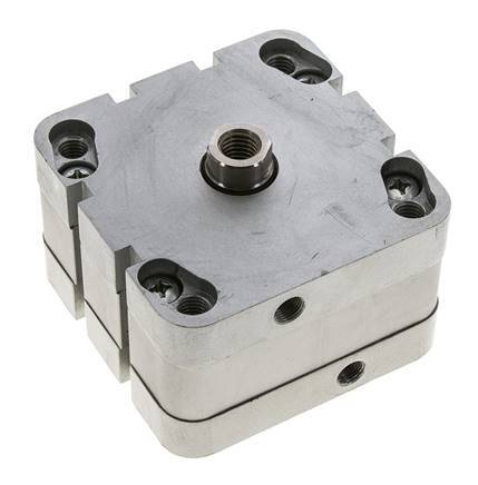 ISO 21287 Compact Double Acting Cylinder 80-5mm - Magnetic