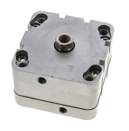 ISO 21287 Compact Double Acting Cylinder 80-5mm - Magnetic