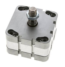 ISO 21287 Compact Double Acting Cylinder 80-5mm - Magnetic - Male Rod