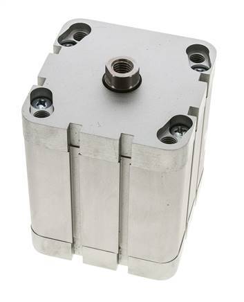 ISO 21287 Compact Double Acting Cylinder 80-60mm - Magnetic