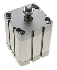 ISO 21287 Compact Double Acting Cylinder 80-60mm - Magnetic - Male Rod