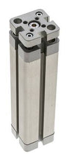 ISO 21287 Compact Double Acting Cylinder 20-100mm - Magnetic - Non-Rotating