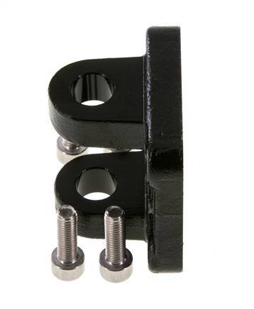 Clevis Female 40 mm ISO 15552 ISO 21287 Burnished steel