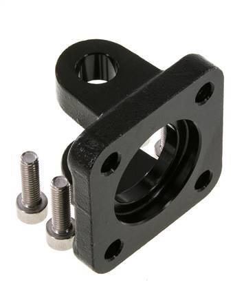 Clevis Female 40 mm ISO 15552 ISO 21287 Burnished steel