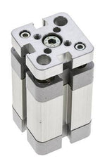 ISO 21287 Compact Double Acting Cylinder 20-20mm - Magnetic - Non-Rotating